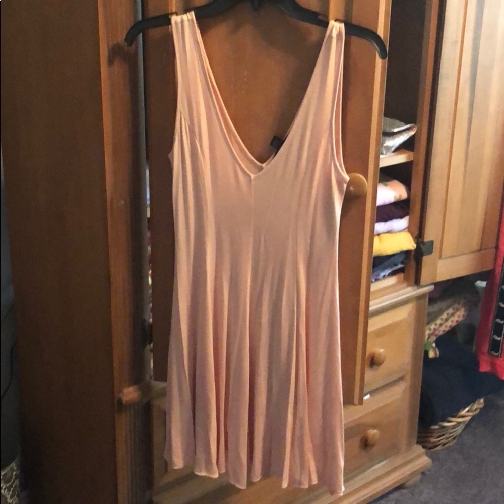 Pale pink dress